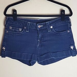 True Religion Jess denim jean shorts